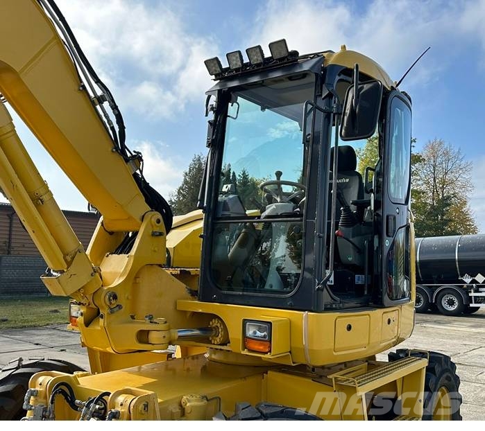 Komatsu PW 118 MR-8 Escavadoras de rodas
