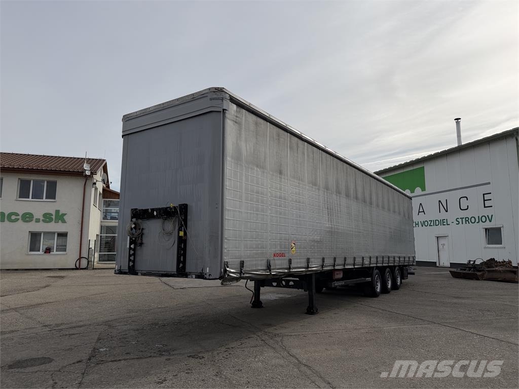 Kögel SN 24 VIN 080 Semirremolques de caja de lona