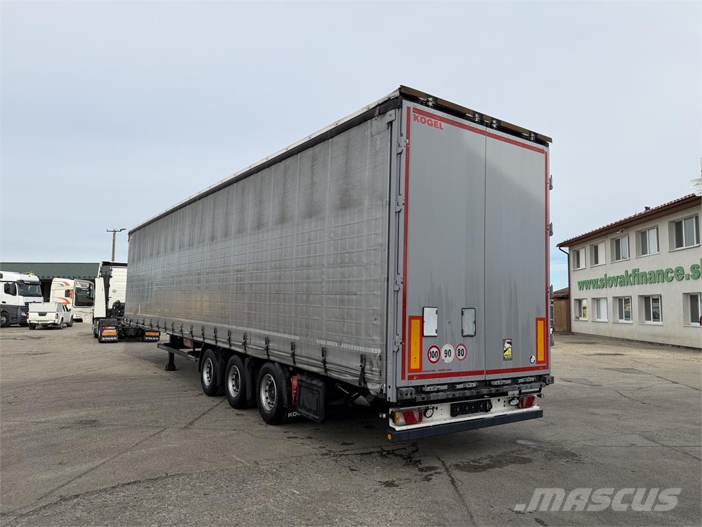 Kögel SN 24 VIN 080 Semirremolques de caja de lona