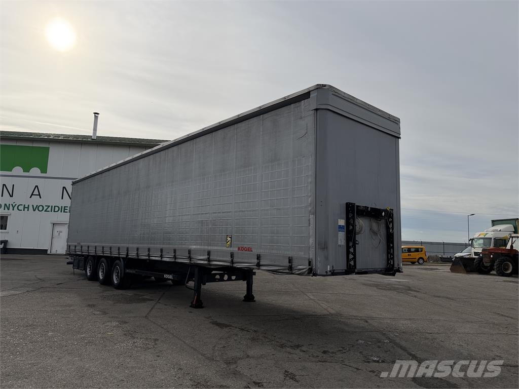 Kögel SN 24 VIN 080 Semirremolques de caja de lona