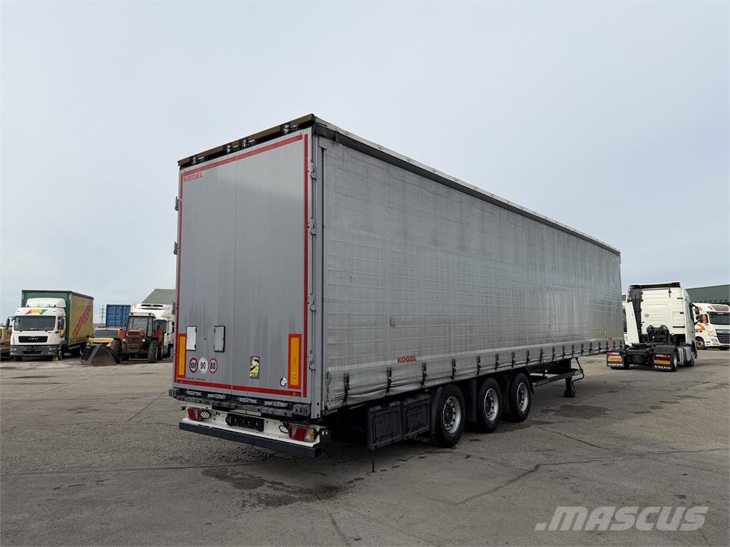 Kögel SN 24 VIN 080 Semirremolques de caja de lona