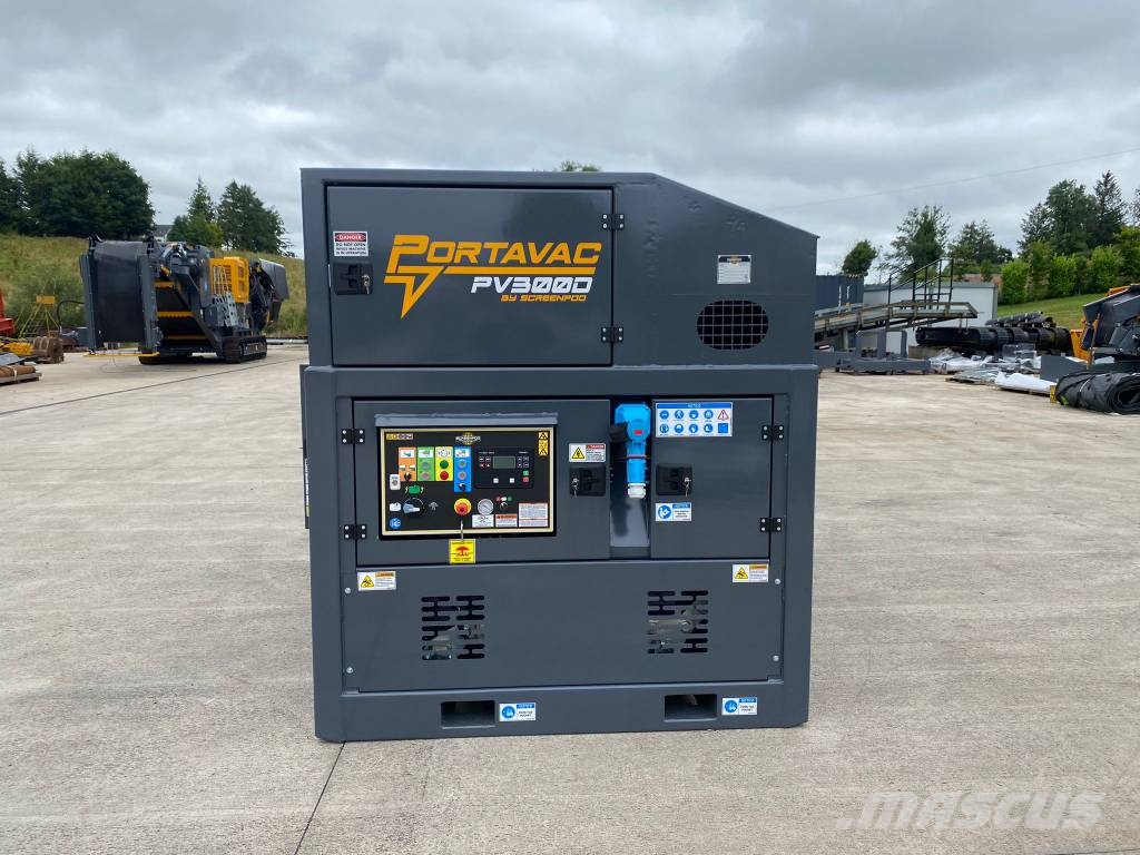 Screenpod Portavac 300D 廃棄物並び替え設備