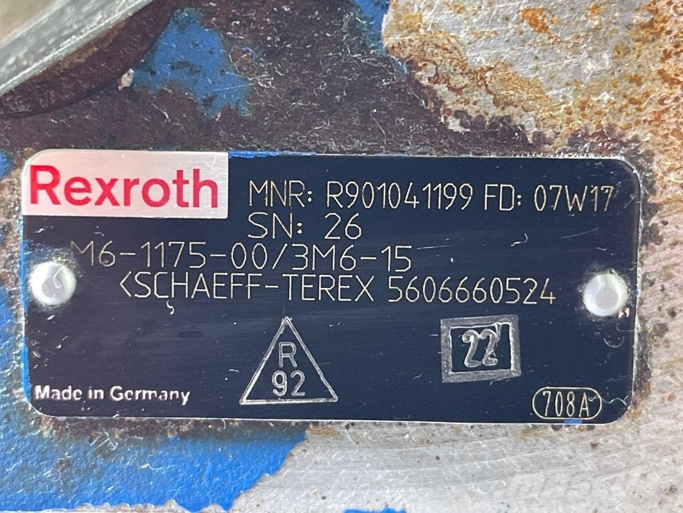 Terex TL210-5606660524-Rexroth M6-1175-00/3M6-15-Valve هيدروليات