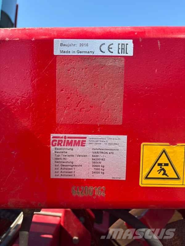 Grimme VARITRON 470 TT RS Sonstige Landmaschinen