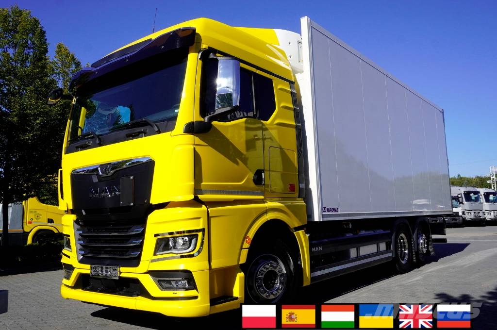 MAN TGX 26.510 6×2-4 / Krone 18 EPAL refrigerator Caminhões com temperatura controlada