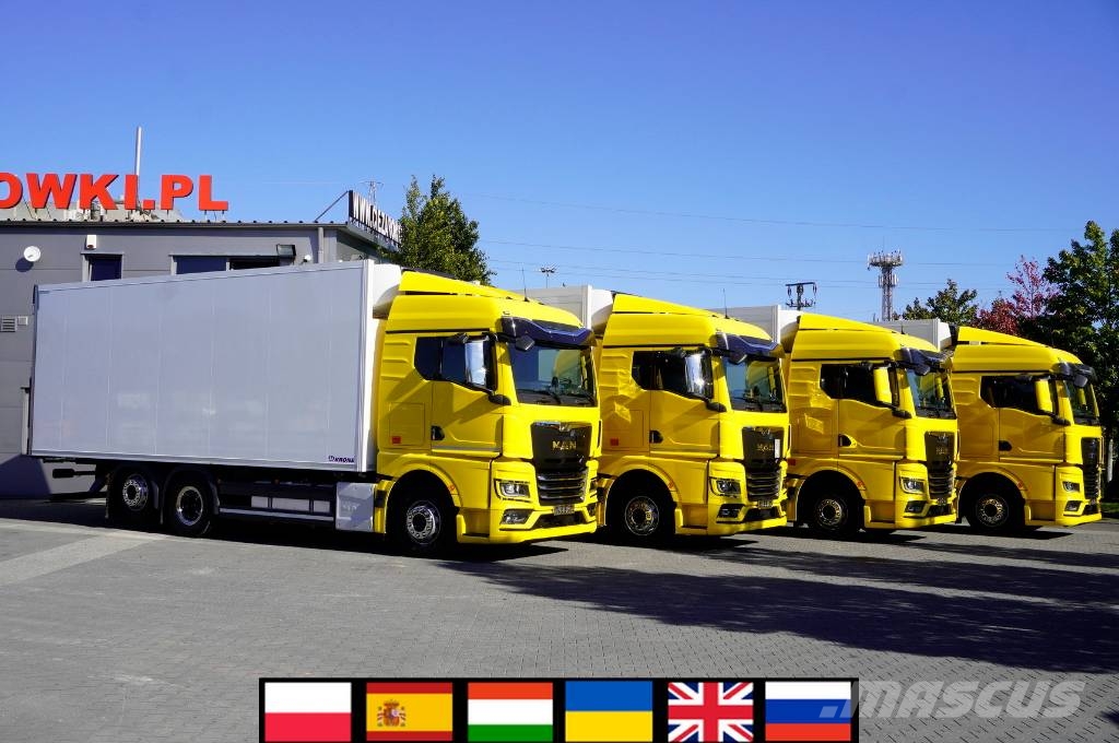 MAN TGX 26.510 6×2-4 / Krone 18 EPAL refrigerator Caminhões com temperatura controlada