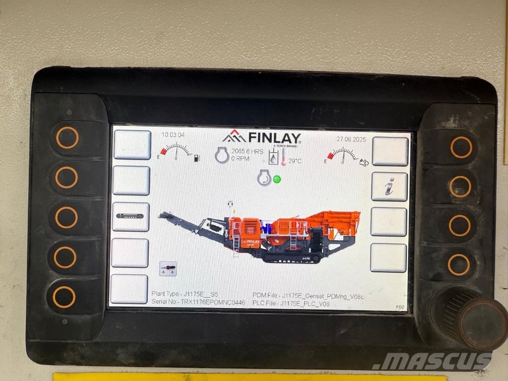 Finlay J-1175E 自走式クラッシャー