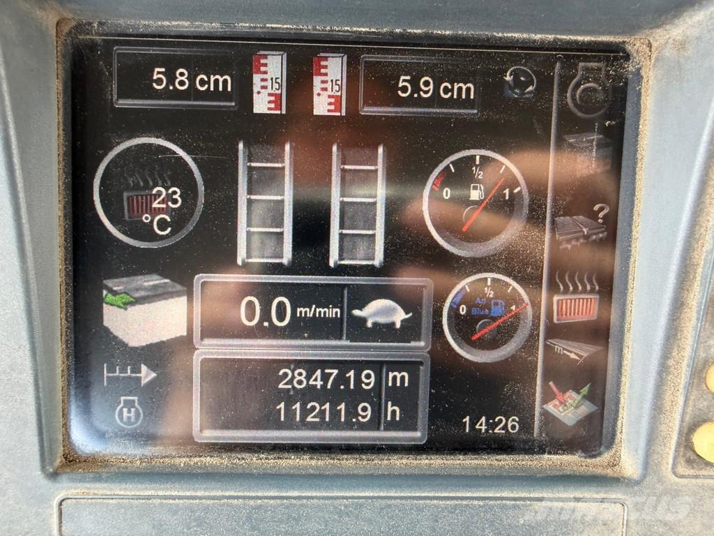 Dynapac SD2500CS V5100TV Asfaltni finišeri