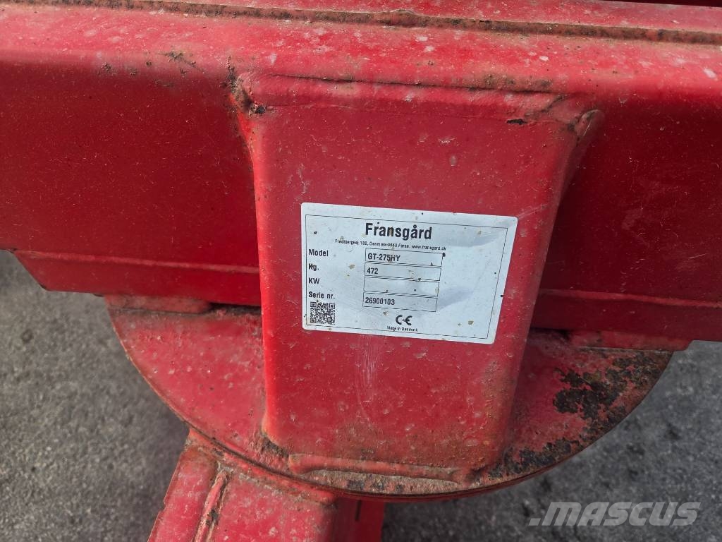Fransgård GT 275 HY Planiergeräte