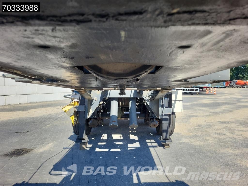 Van Hool Steillader 90% 20ft Kip Remote Control Lift Axle B Containerframe semi-trailers