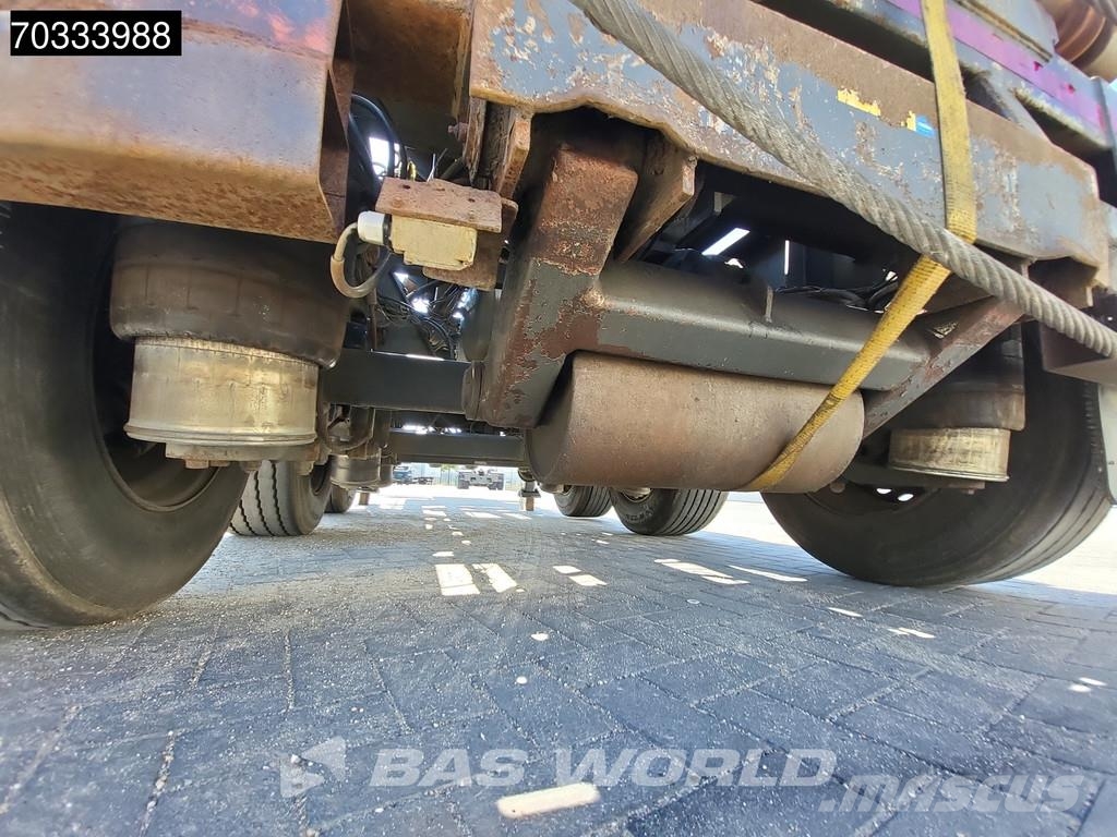 Van Hool Steillader 90% 20ft Kip Remote Control Lift Axle B Containerframe semi-trailers