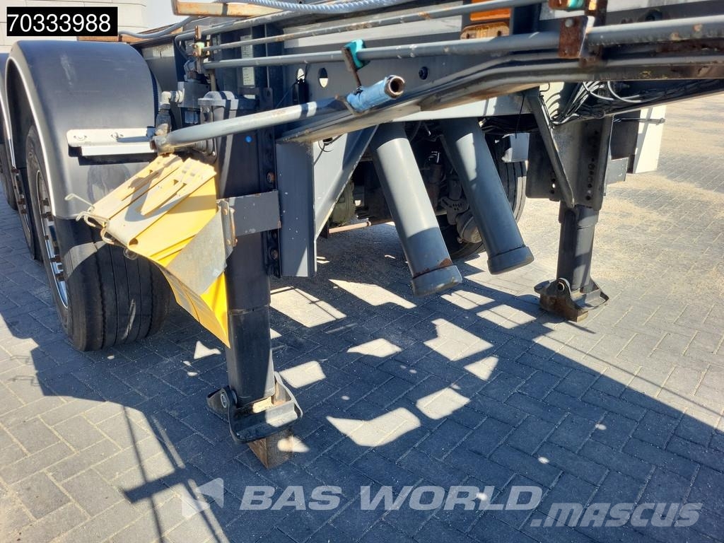 Van Hool Steillader 90% 20ft Kip Remote Control Lift Axle B Containerframe semi-trailers