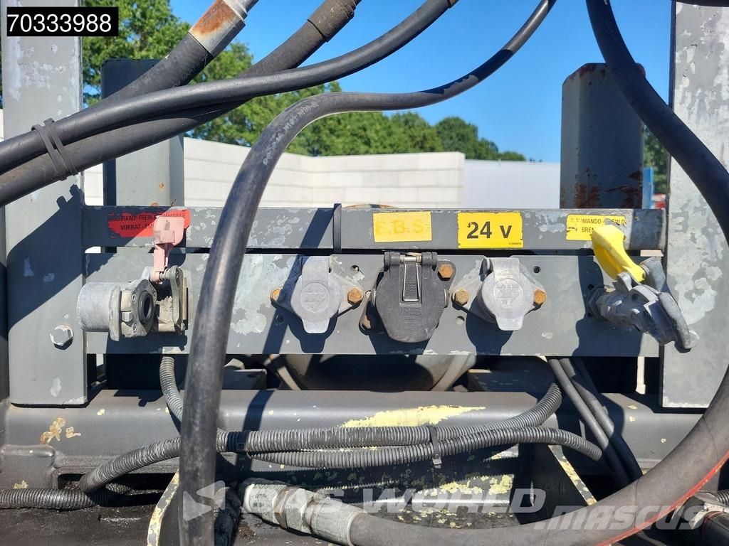 Van Hool Steillader 90% 20ft Kip Remote Control Lift Axle B Containerframe semi-trailers