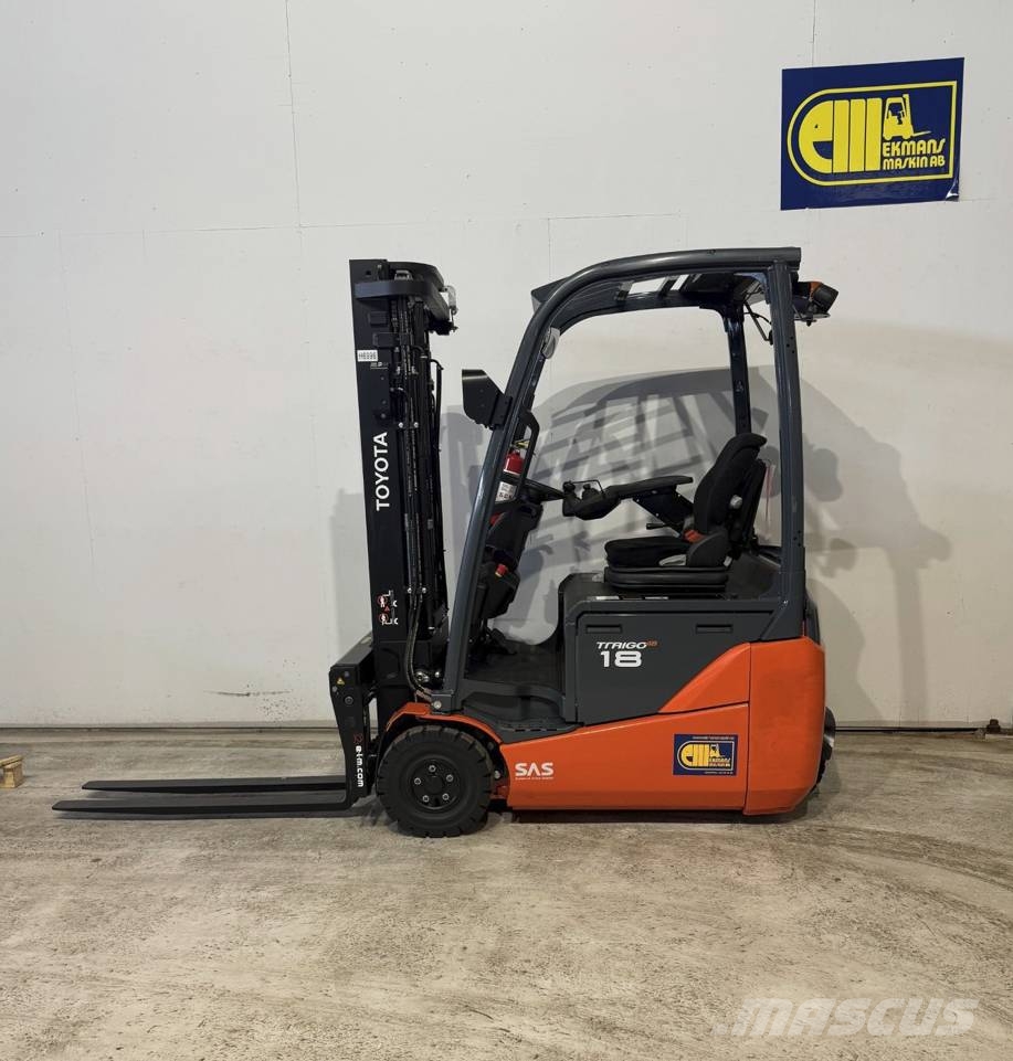Toyota truck 8 FBEK 18 T Electric forklifts