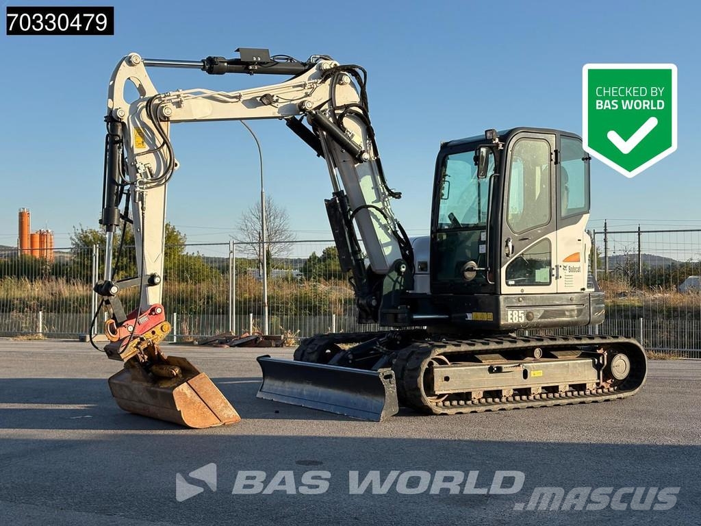 Bobcat E85 Verstelausleger - Klima حفارات صغيرة أقل من 7 طن (حفارات صغيرة)