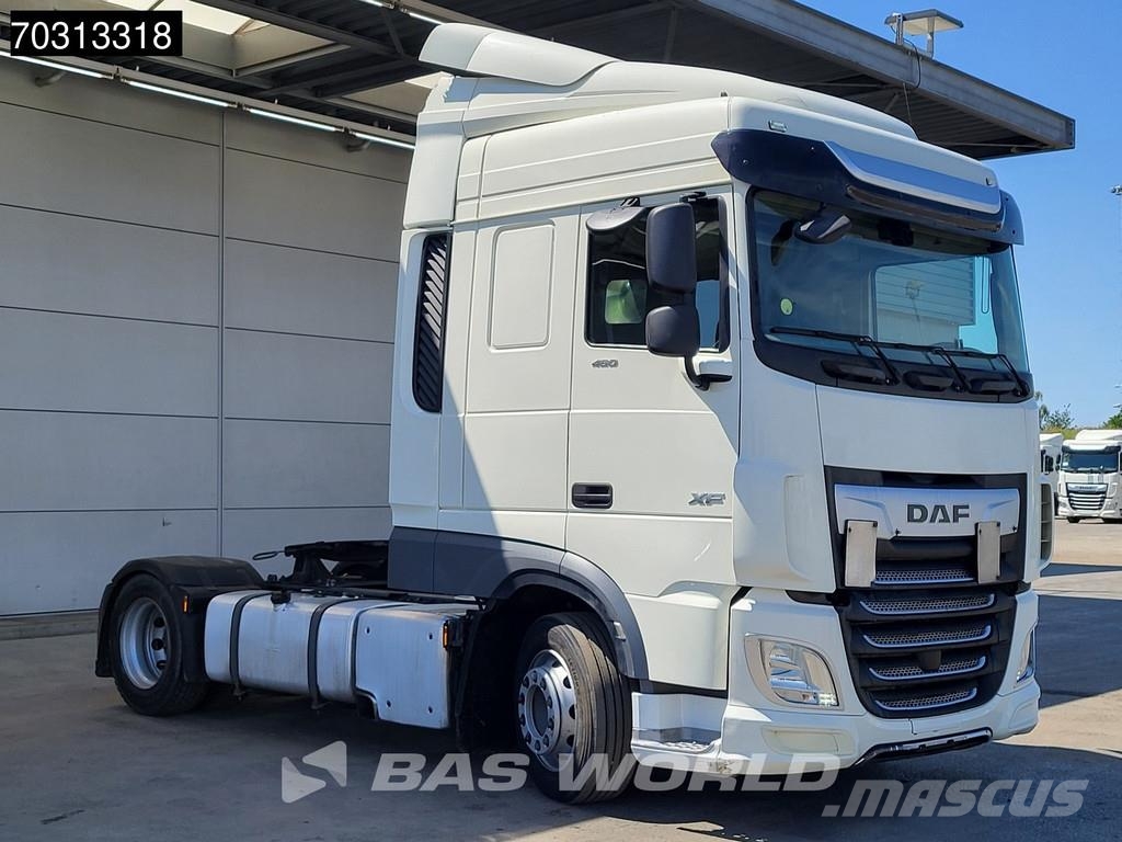 DAF XF 480 4X2 SC Mega 2xTanks Standklima ACC Τράκτορες