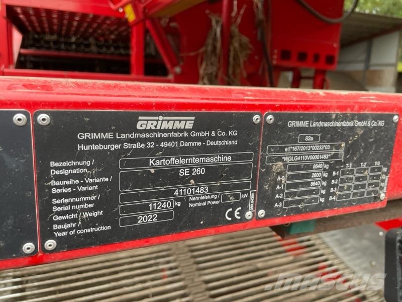 Grimme SE 260 Terra Άλλα γεωργικά μηχανήματα