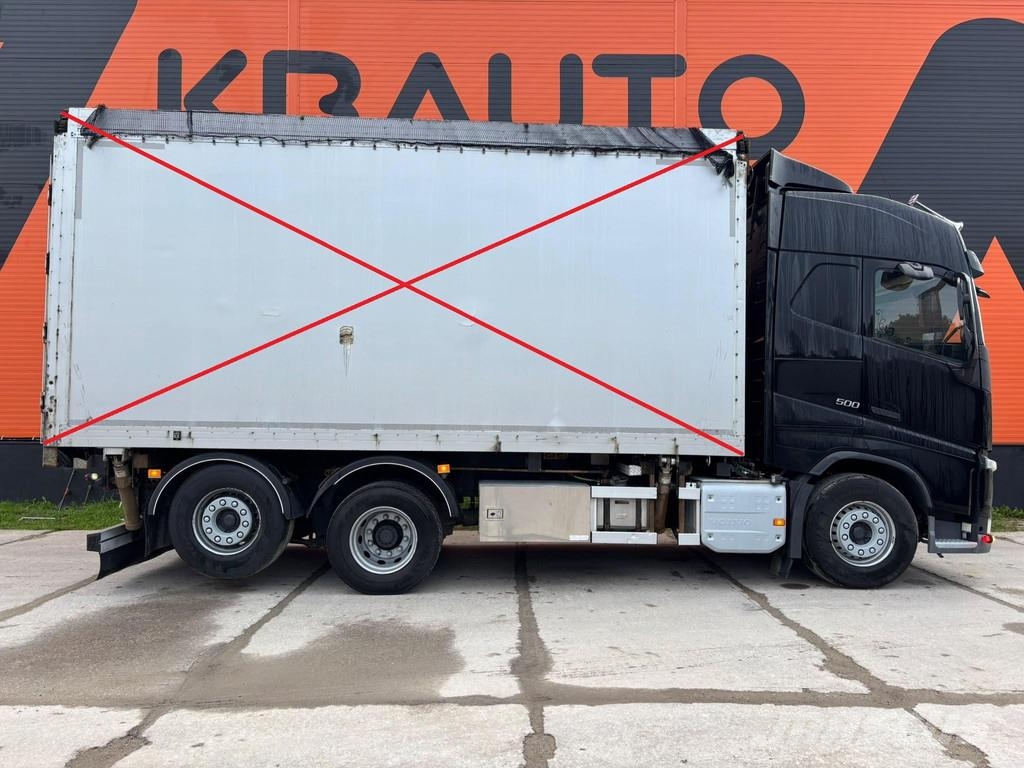 Volvo FH 500 6x2 FOR SALE AS CHASSIS / 9 TON FRONT AXLE Šasija ar kabīni