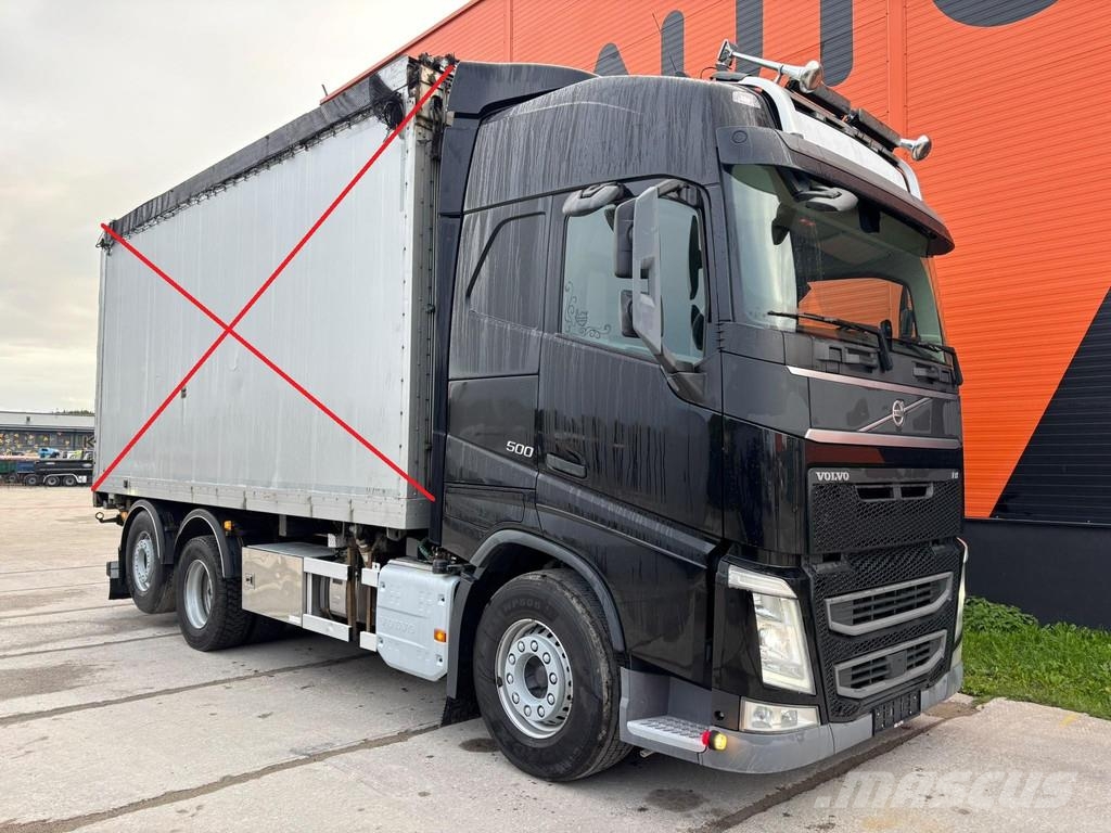 Volvo FH 500 6x2 FOR SALE AS CHASSIS / 9 TON FRONT AXLE Šasija ar kabīni