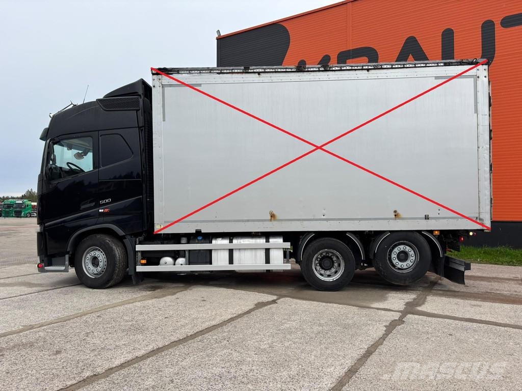 Volvo FH 500 6x2 FOR SALE AS CHASSIS / 9 TON FRONT AXLE Šasija ar kabīni