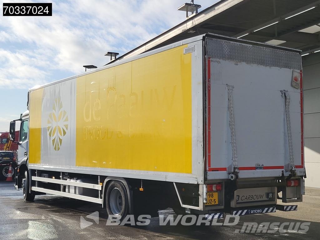 Mercedes-Benz Antos 2124 4X2 8,65m Box 2t Tailgate Automatic Eur Sanduk kamioni