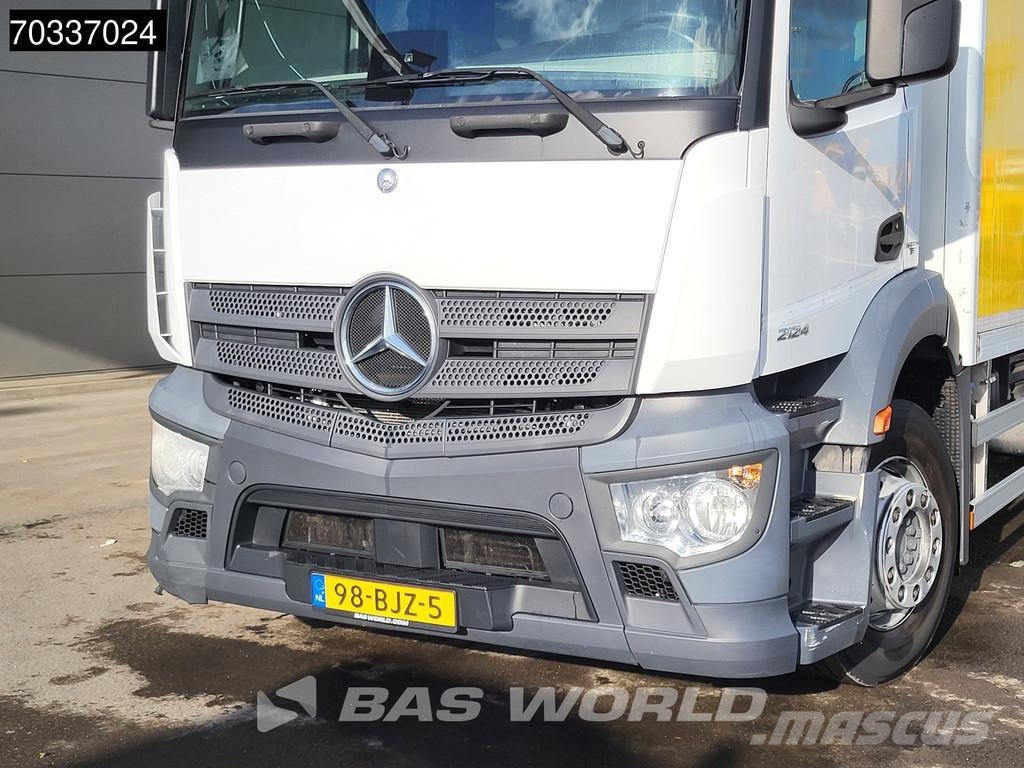 Mercedes-Benz Antos 2124 4X2 8,65m Box 2t Tailgate Automatic Eur Sanduk kamioni