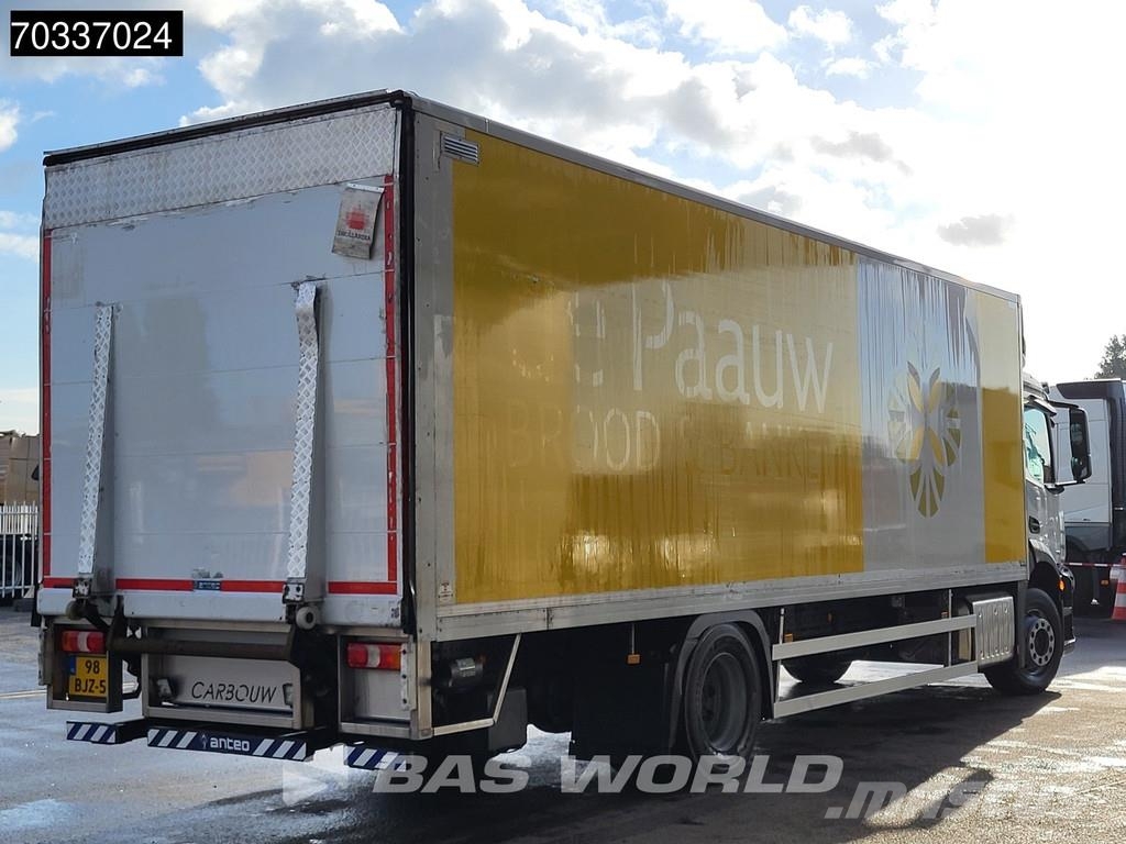 Mercedes-Benz Antos 2124 4X2 8,65m Box 2t Tailgate Automatic Eur Sanduk kamioni