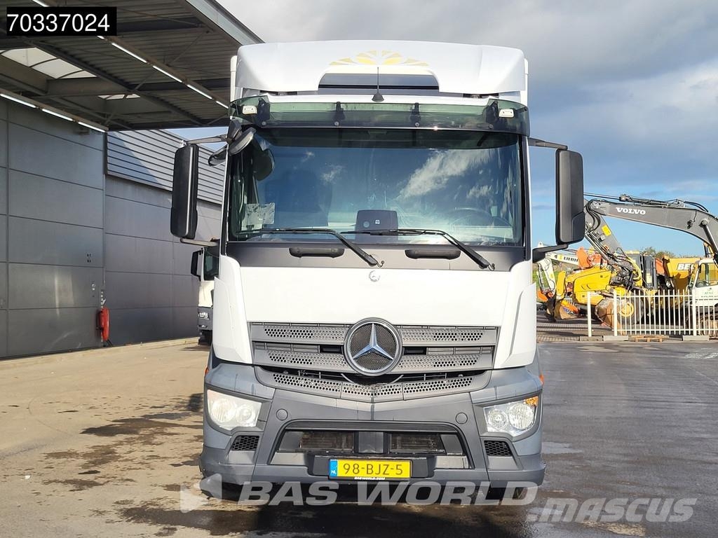 Mercedes-Benz Antos 2124 4X2 8,65m Box 2t Tailgate Automatic Eur Sanduk kamioni