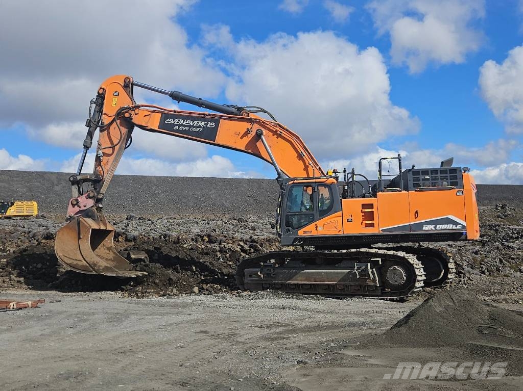 Doosan DX800LC-7 Excavadoras sobre orugas
