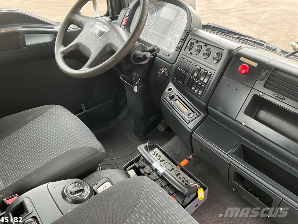 MAN TGM 13.290 4x4 Hiab 9 Tonmeter laadkraan Just 222. Visurgājēji celtņi
