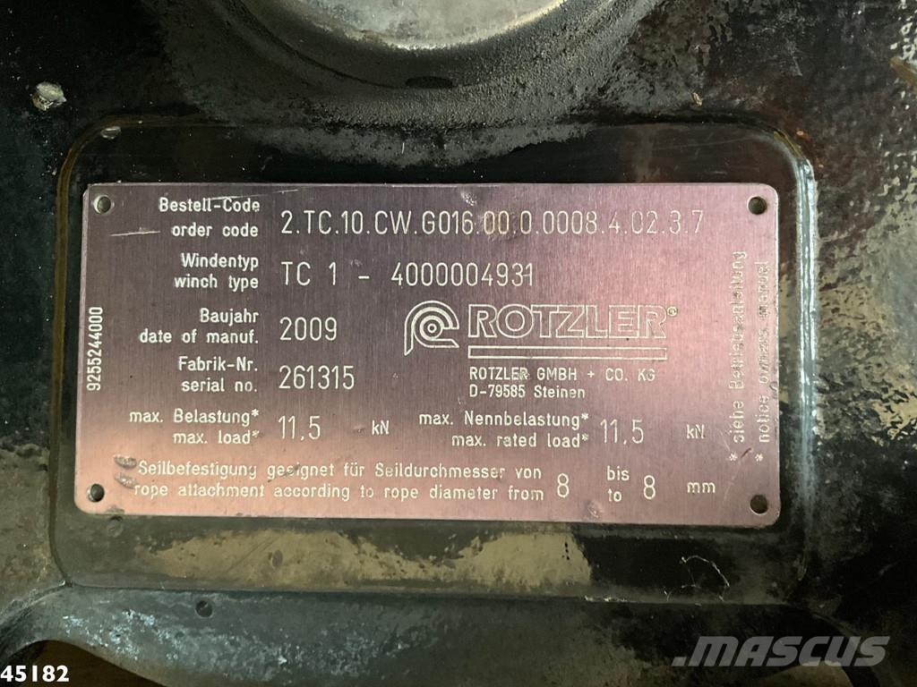 MAN TGM 13.290 4x4 Hiab 9 Tonmeter laadkraan Just 222. Visurgājēji celtņi