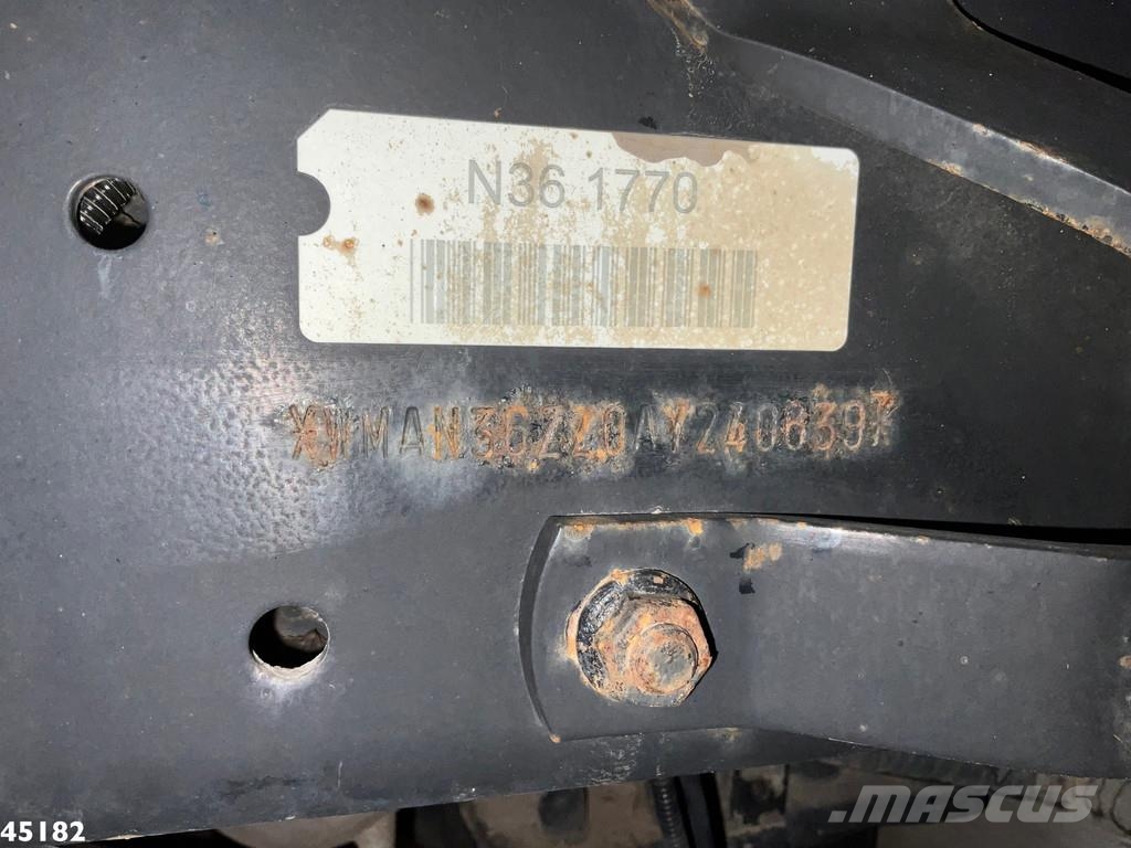 MAN TGM 13.290 4x4 Hiab 9 Tonmeter laadkraan Just 222. Visurgājēji celtņi