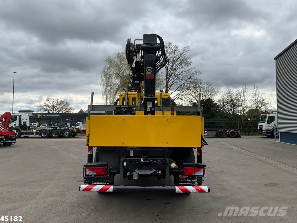 MAN TGM 13.290 4x4 Hiab 9 Tonmeter laadkraan Just 222. Visurgājēji celtņi