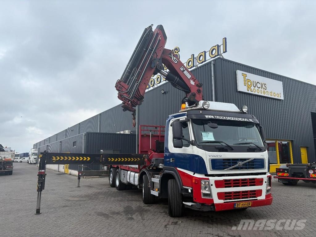 Volvo FM 400 + HIAB 800 HIPRO E-7 + 8X2 + EURO 5 Kranen voor alle terreinen