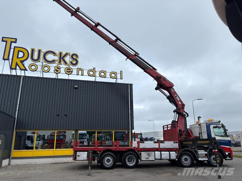 Volvo FM 400 + HIAB 800 HIPRO E-7 + 8X2 + EURO 5 Kranen voor alle terreinen