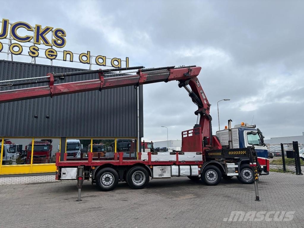 Volvo FM 400 + HIAB 800 HIPRO E-7 + 8X2 + EURO 5 Kranen voor alle terreinen