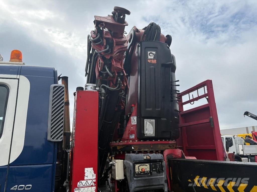 Volvo FM 400 + HIAB 800 HIPRO E-7 + 8X2 + EURO 5 Kranen voor alle terreinen