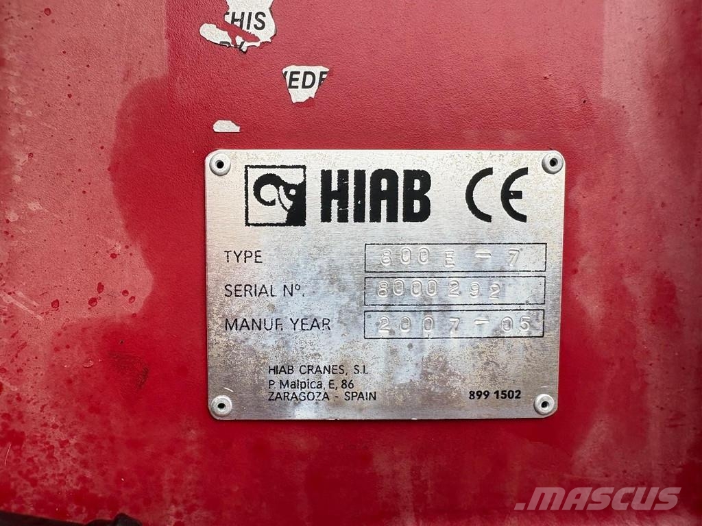 Volvo FM 400 + HIAB 800 HIPRO E-7 + 8X2 + EURO 5 Kranen voor alle terreinen
