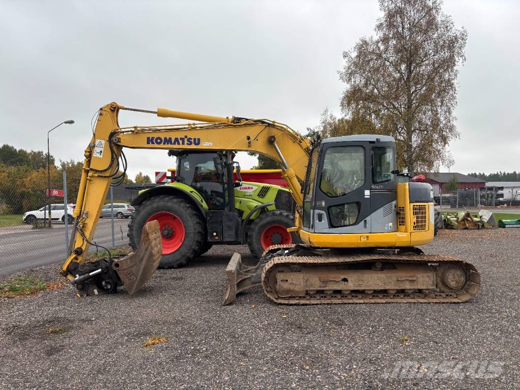 Komatsu PC 138 US Roomikekskavaatorid