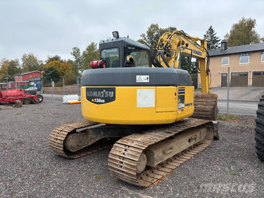 Komatsu PC 138 US Roomikekskavaatorid