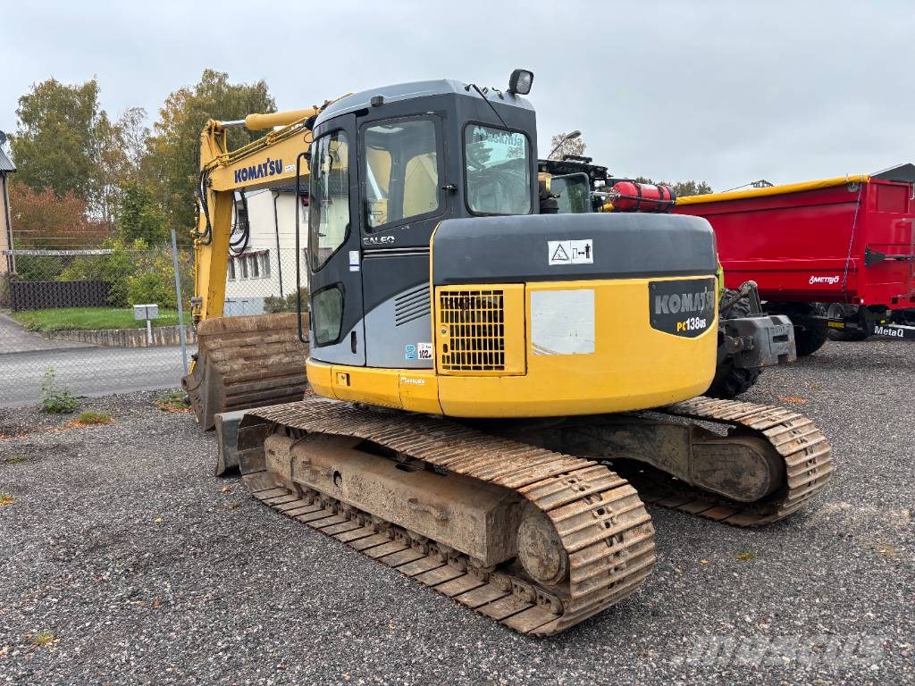 Komatsu PC 138 US Roomikekskavaatorid