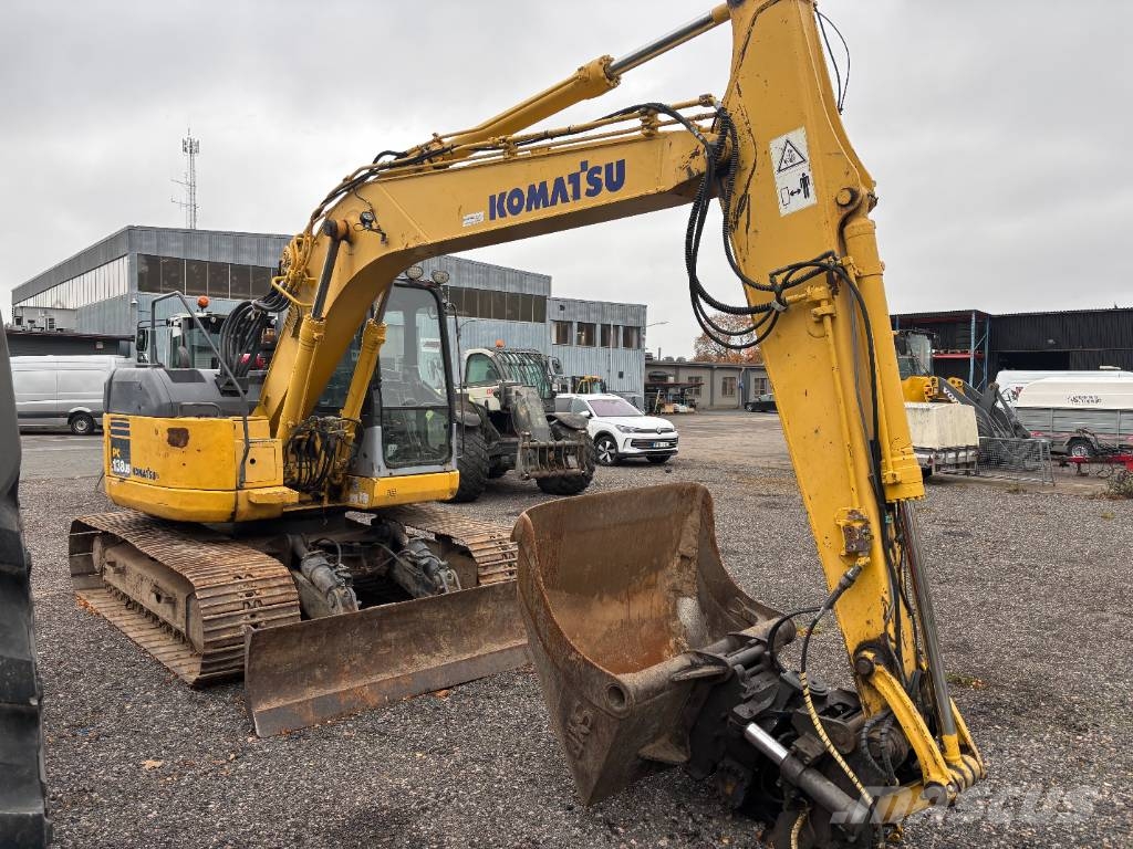 Komatsu PC 138 US Roomikekskavaatorid