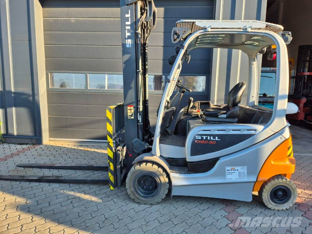 Still RX 60-30 شاحنات ذات رافعات شوكية تعمل بالكهرباء