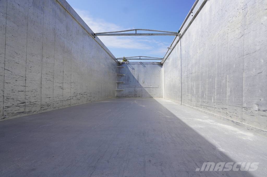 Gras aluminum tipper semi-trailer 48 m³ Semirremolques de volteo