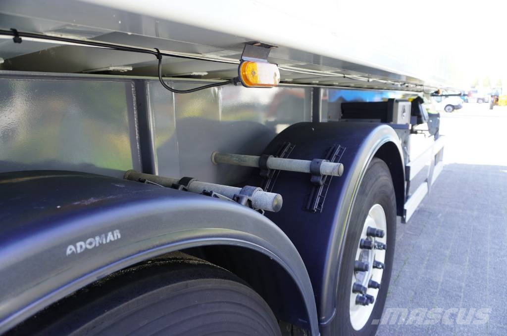 Gras aluminum tipper semi-trailer 48 m³ Semirremolques de volteo