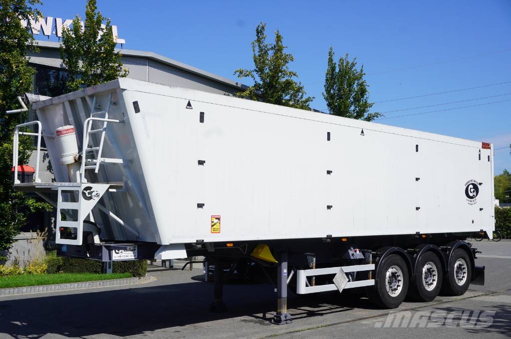 Gras aluminum tipper semi-trailer 48 m³ Semirremolques de volteo
