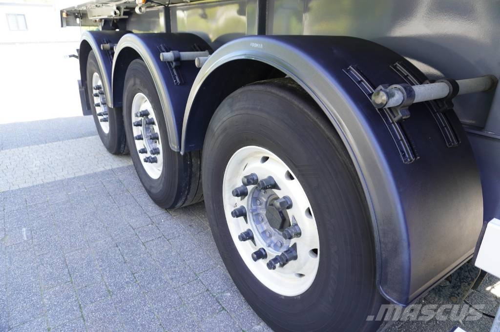 Gras aluminum tipper semi-trailer 48 m³ Semirremolques de volteo