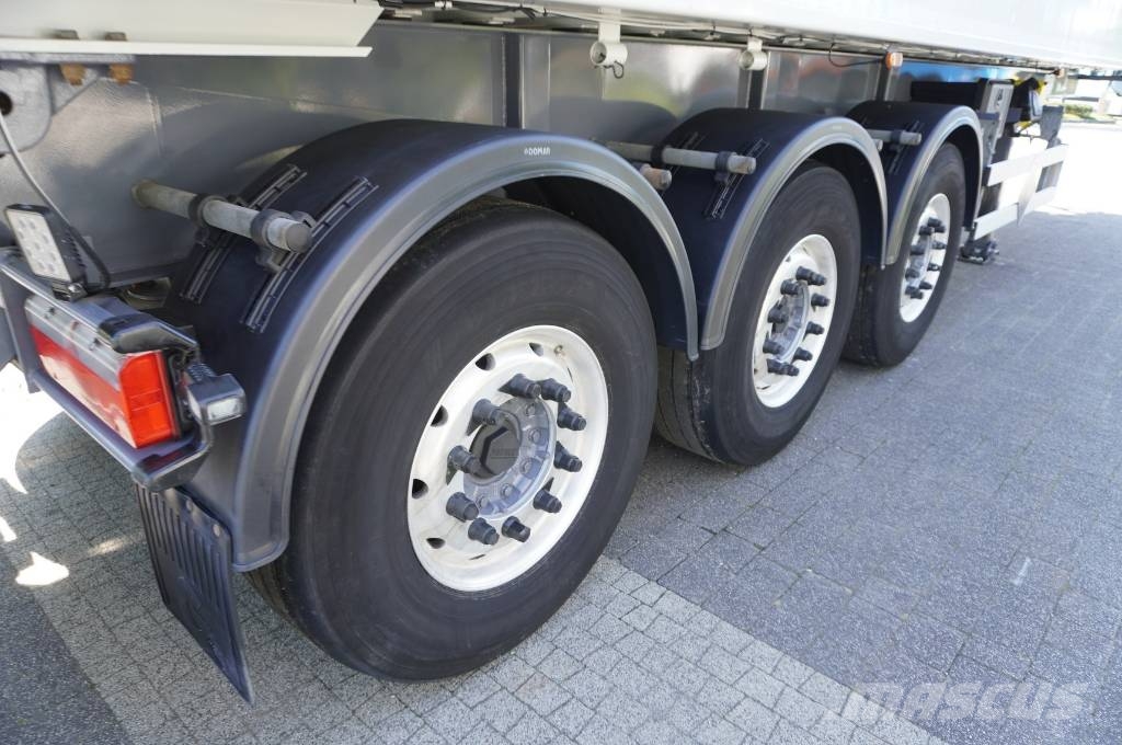 Gras aluminum tipper semi-trailer 48 m³ Semirremolques de volteo