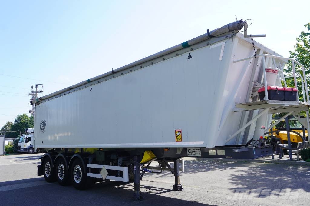 Gras aluminum tipper semi-trailer 48 m³ Semirremolques de volteo