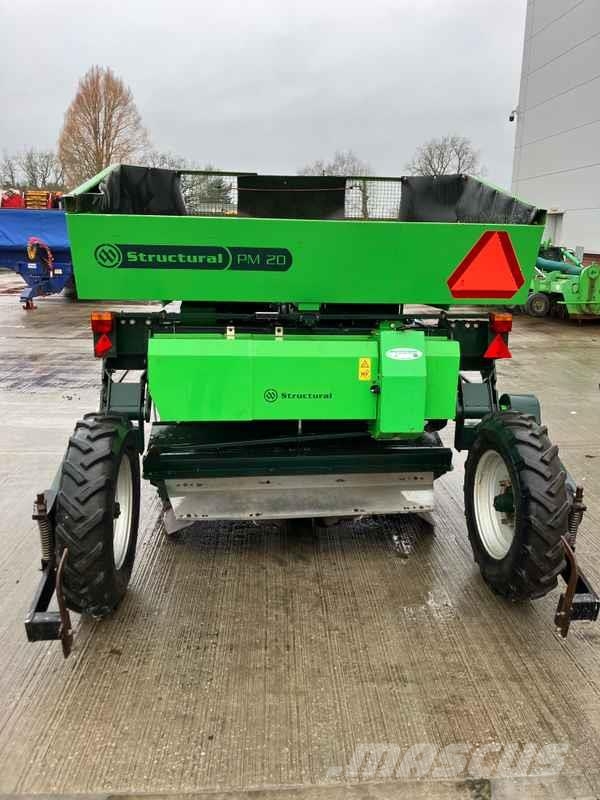 Miedema Dewulf Structural 2000, 2 Row, Belt Planter معدات زراعة البطاطس